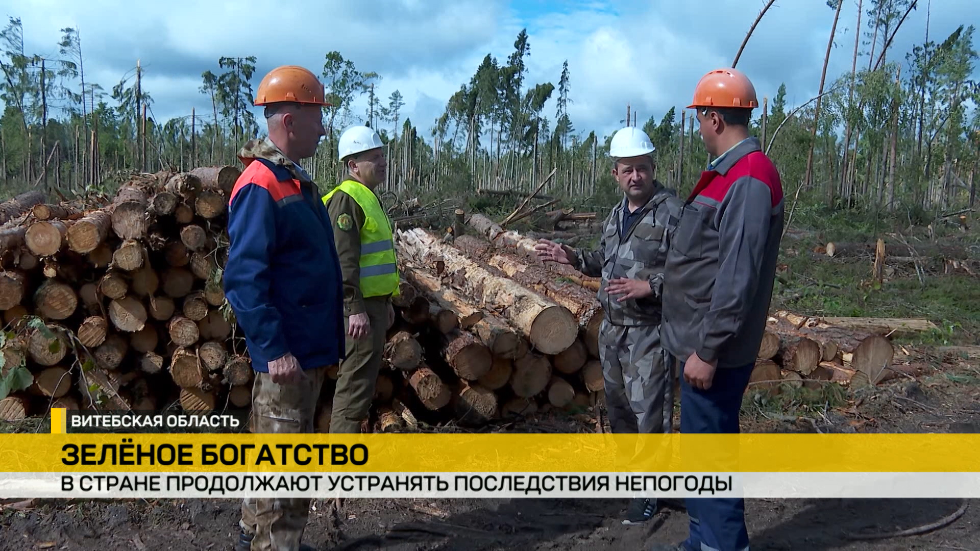 в Беларуси устраняют последствия непогоды